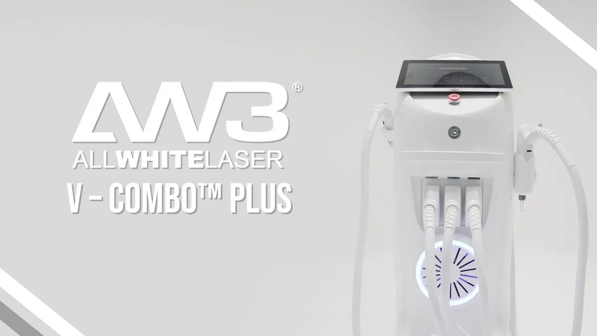 The AW3® V-Combo Plus laser platform used at Sorellina Clinic