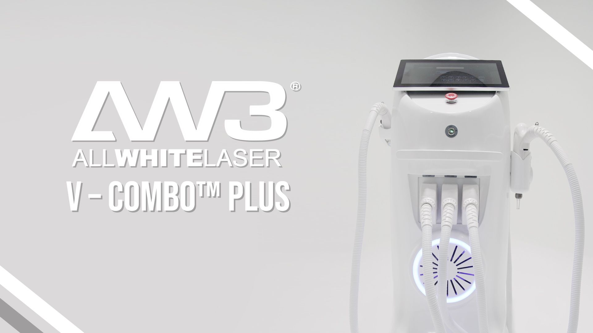 The AW3® V-Combo Plus laser platform used at Sorellina Clinic