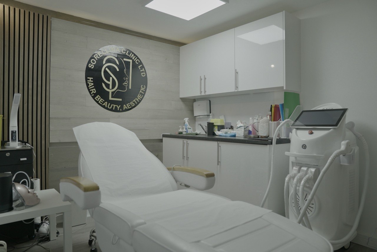 Our laser treatment room at Sorellina Clinic